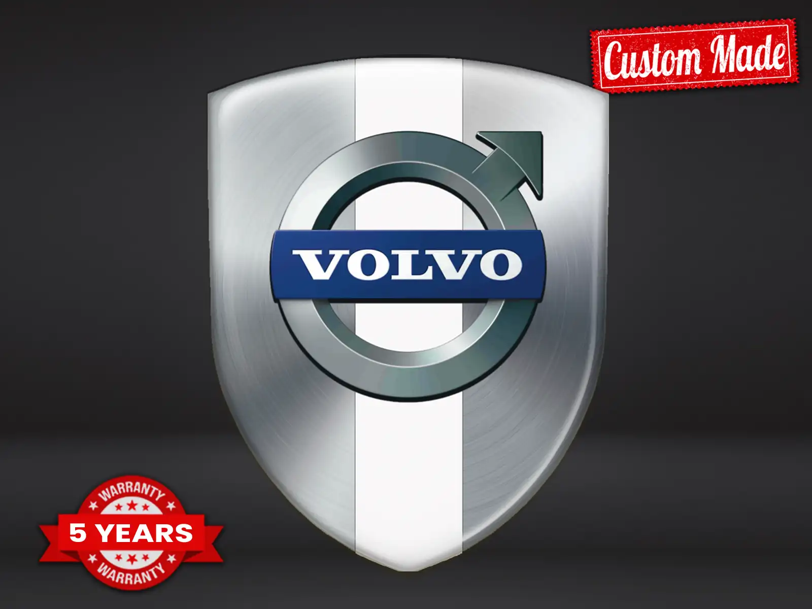 Volvo Domed Decals Sticker Car Max Resilient Pro Look